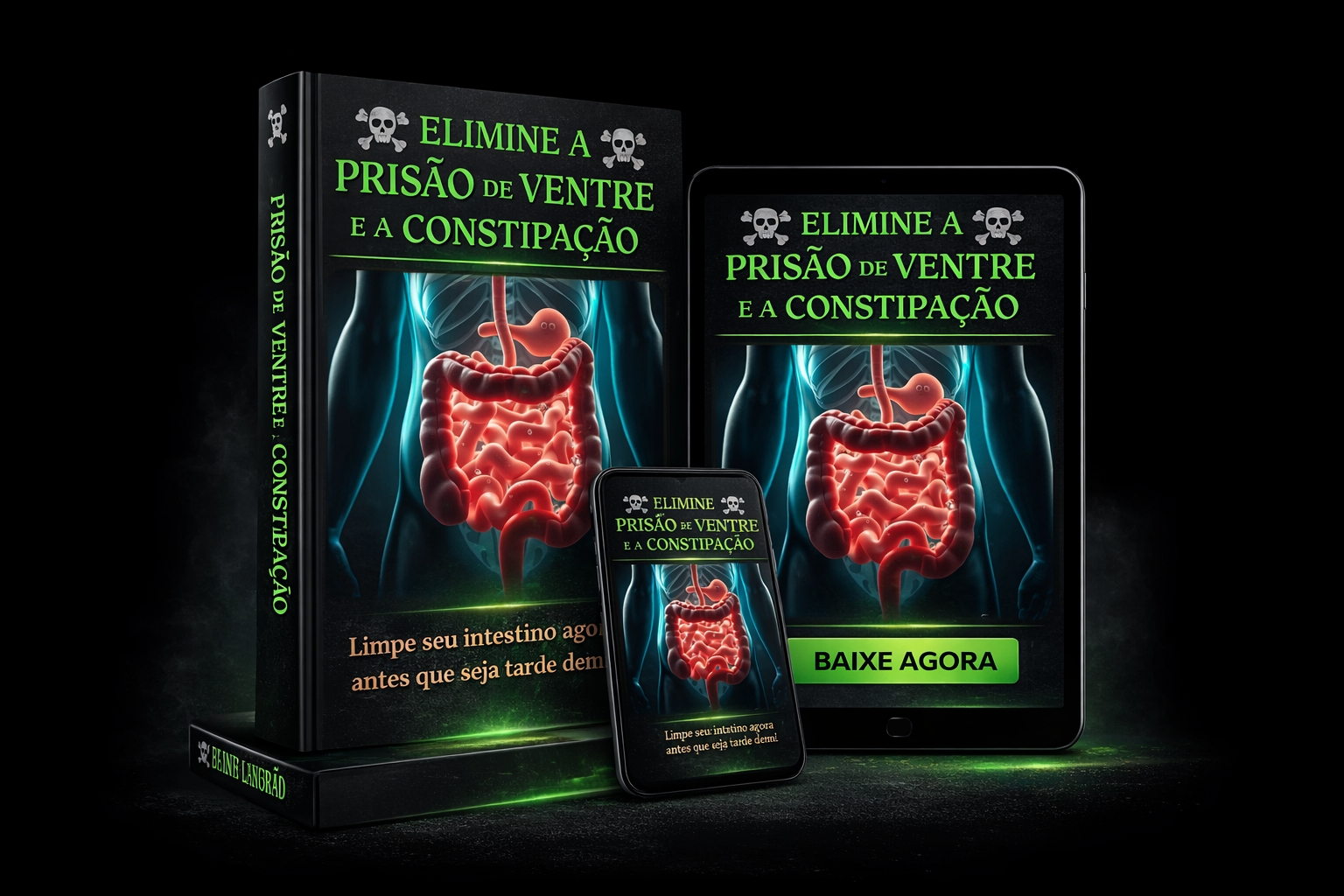 Imagem de +30 Receitas Limpa Intestino (100% Natural) Elimine a Prisão de Ventre e a Constipação 